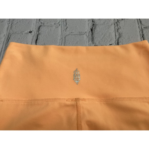 Free People Pants - Free People FP Movement Good Karma High Rise Leggings Orange Apricot XS NWT